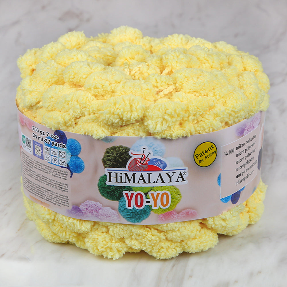 Himalaya Yo-Yo Sarı El Örgü İpi - 82104